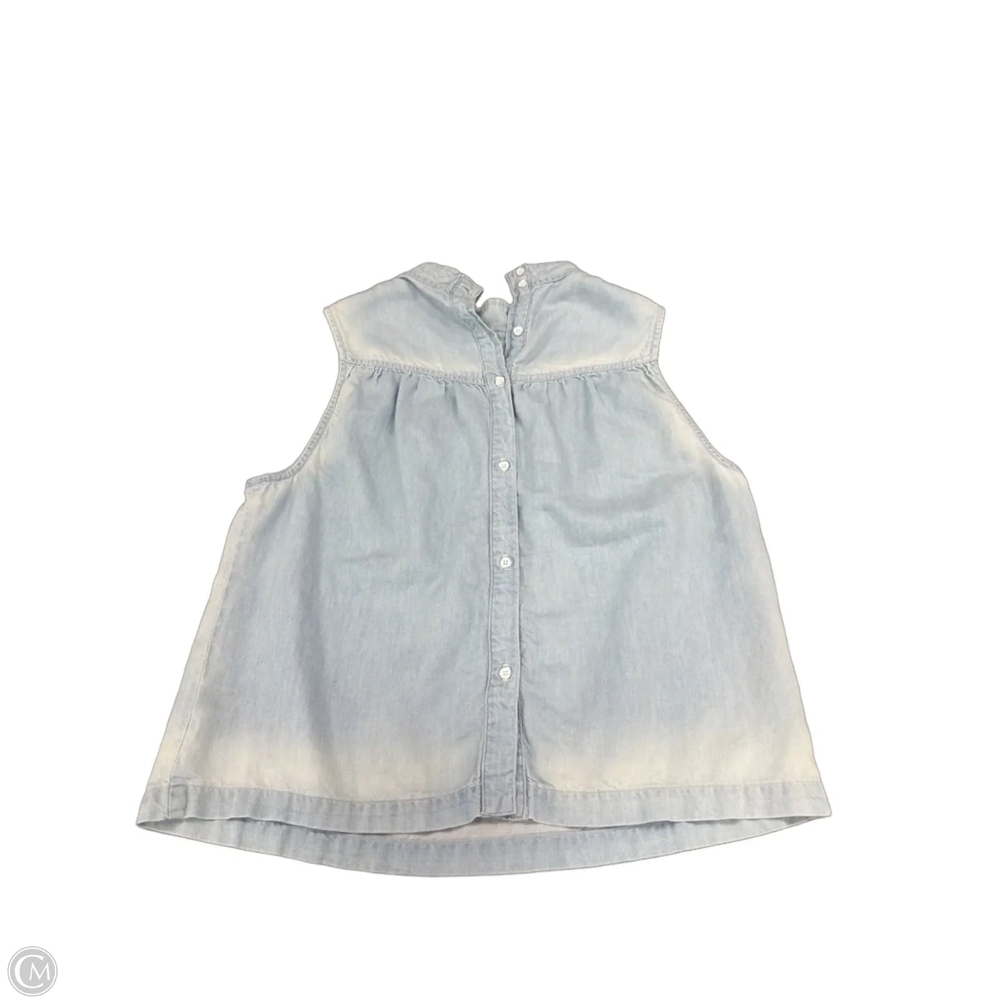 Top Sleeveless By Bella Dahl In Blue, Size: M
