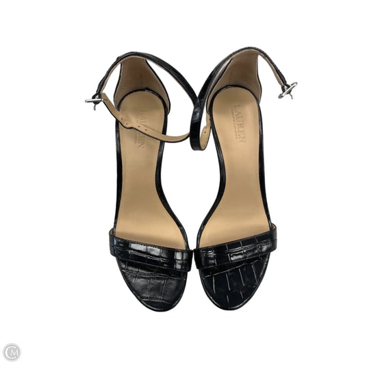 Shoes Heels Stiletto By Lauren By Ralph Lauren In Black, Size: 6.5