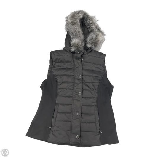 Vest Puffer & Quilted By White House Black Market In Black, Size: M