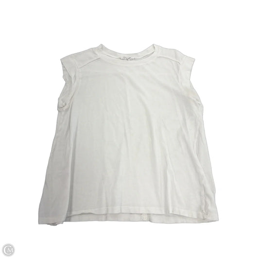 Top Sleeveless By Double Zero In White, Size: Xs