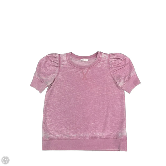 Top Short Sleeve By Jane And Delancey In Pink, Size: M