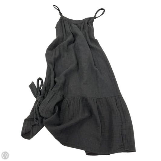 Dress Casual Midi By Gap In Black, Size: L
