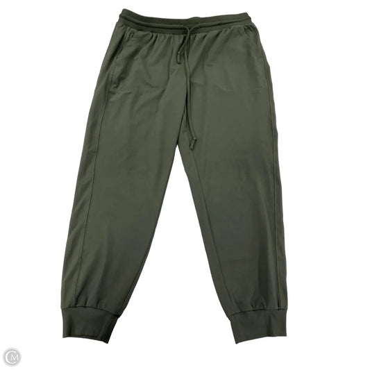 Athletic Pants By Rachel Zoe In Green, Size: L