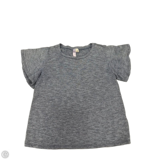 Top Short Sleeve By Alya In Blue, Size: Xs