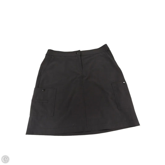Athletic Skort By Chicos In Black, Size: S