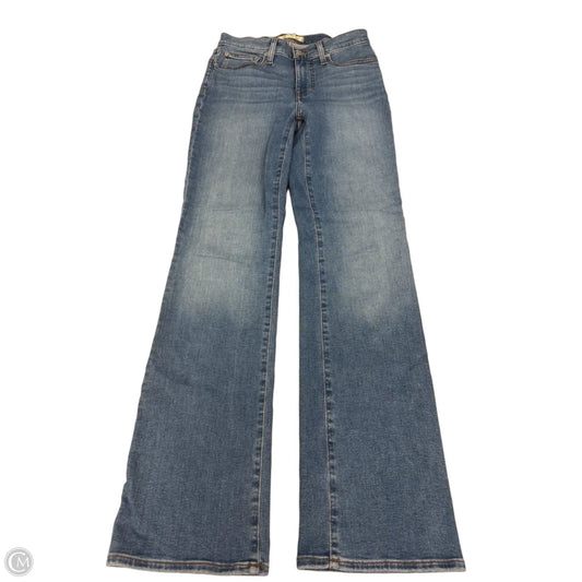 Jeans Straight By Madewell In Blue Denim, Size: 2