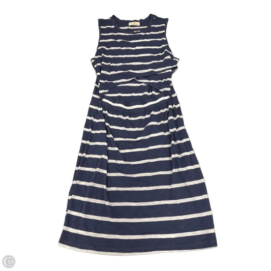 Dress Casual Short By T.la In Blue & White, Size: M