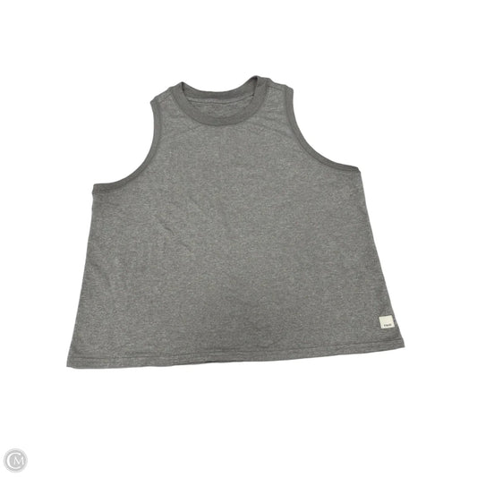 Athletic Tank Top By Vuori In Grey, Size: L