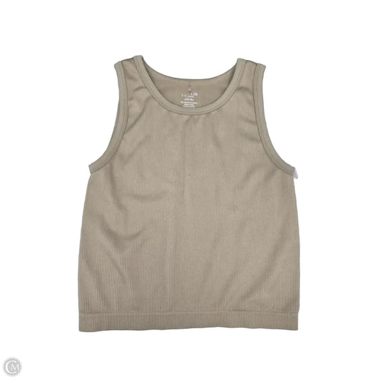 Tank Top By Essentials In Green, Size: M