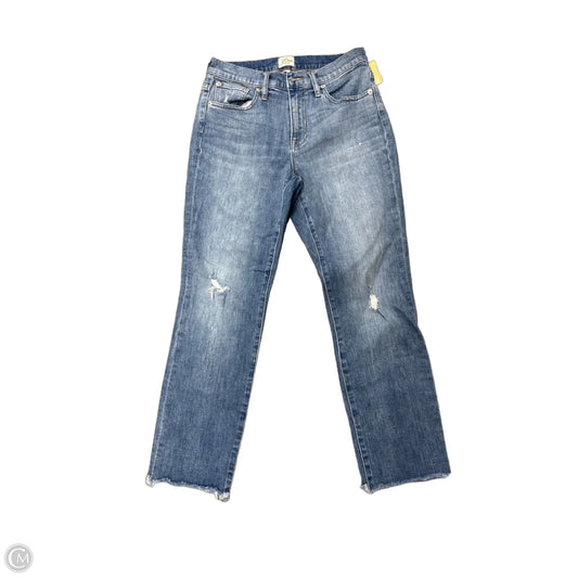 Jeans Boyfriend By J. Crew In Blue Denim, Size: 4