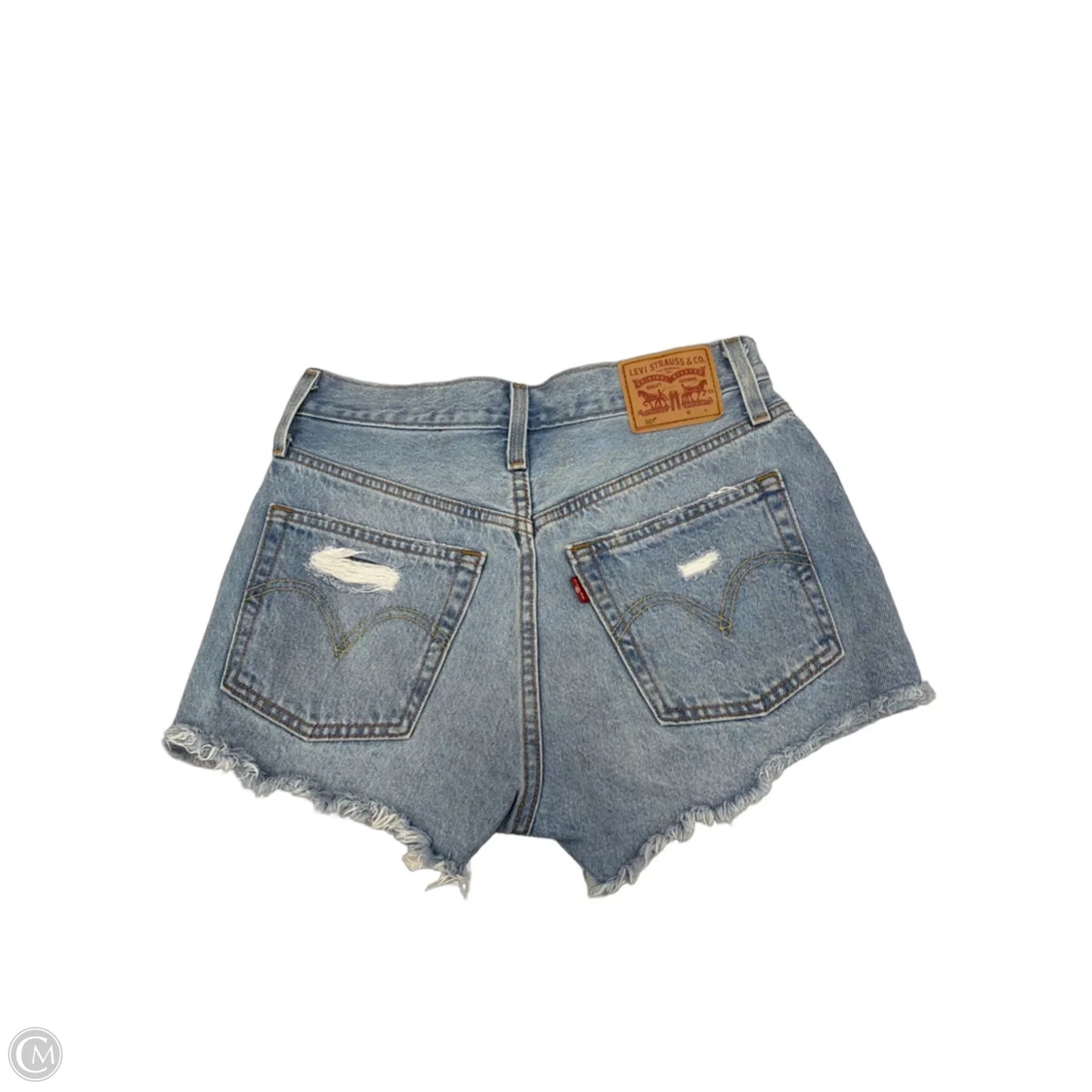 Shorts By Levis In Blue Denim, Size: 0