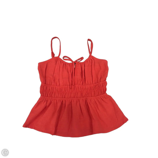 Tank Top By Monteau In Orange, Size: S