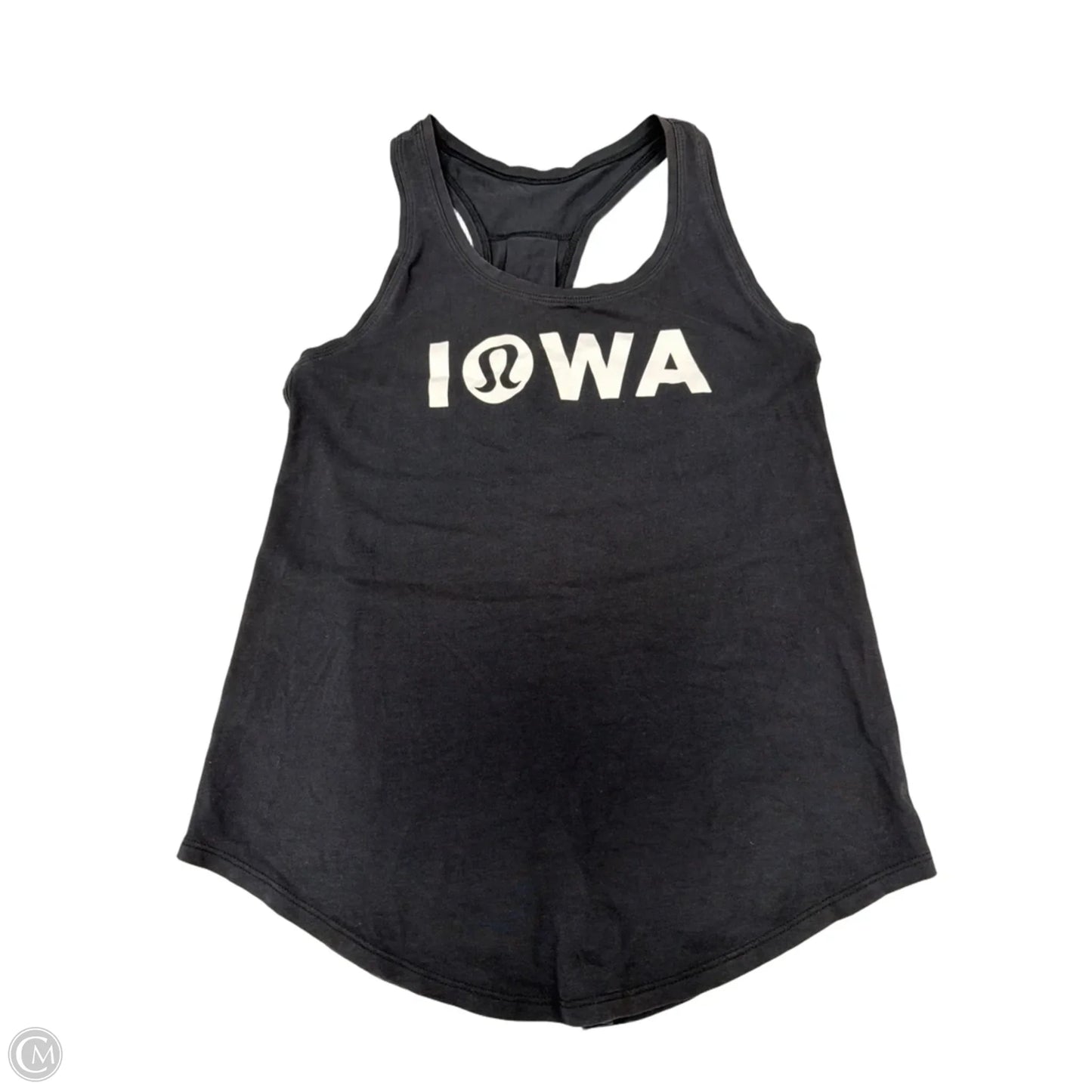 Athletic Tank Top By Lululemon In Black, Size: Xs