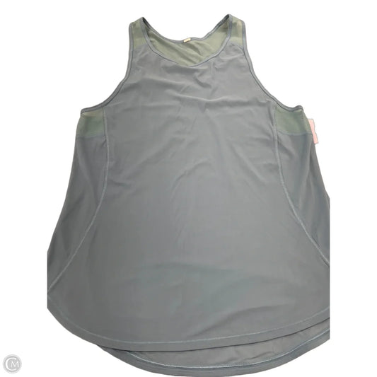 Athletic Tank Top By Lululemon In Blue, Size: 8