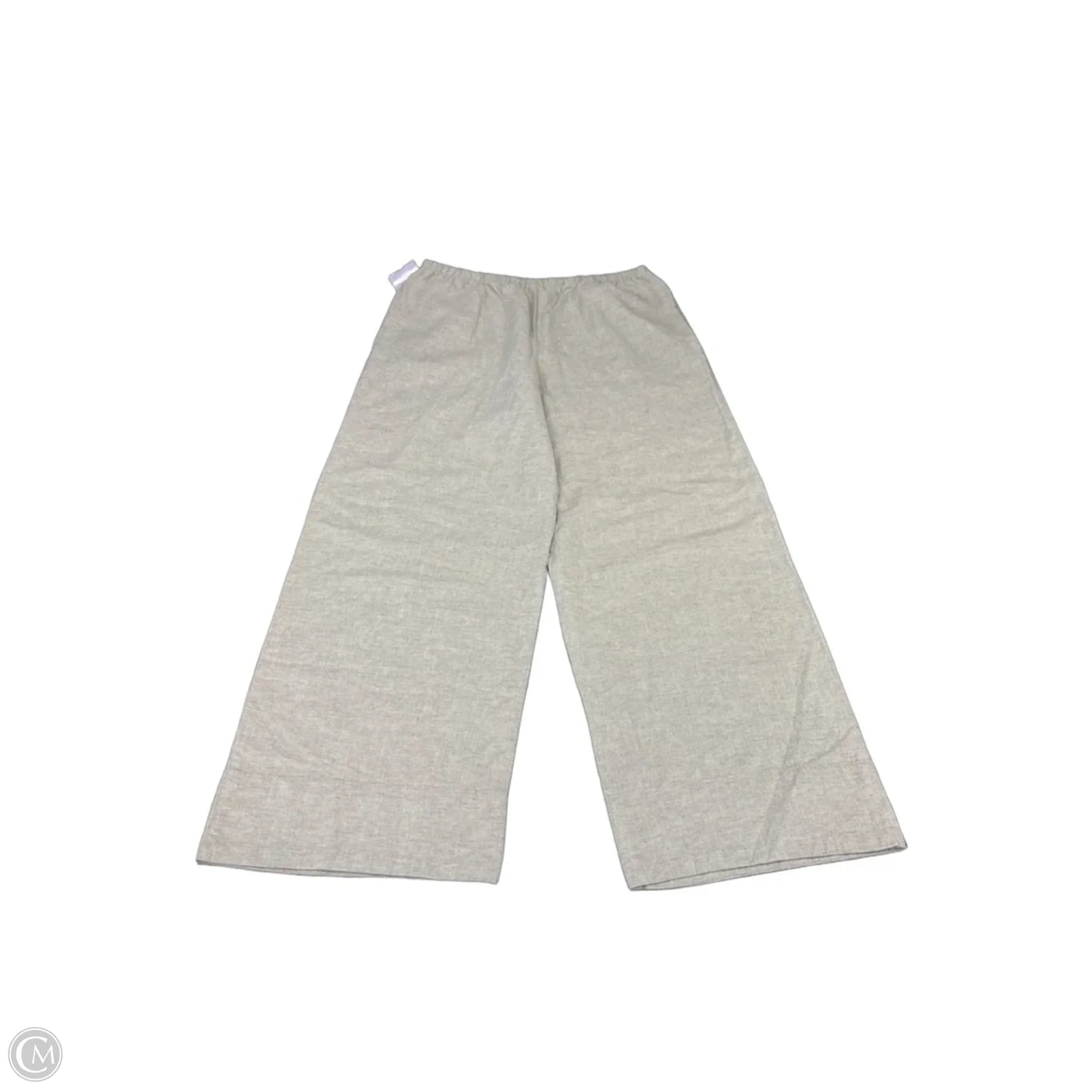 Pants Wide Leg By Gap In Cream, Size: Mp