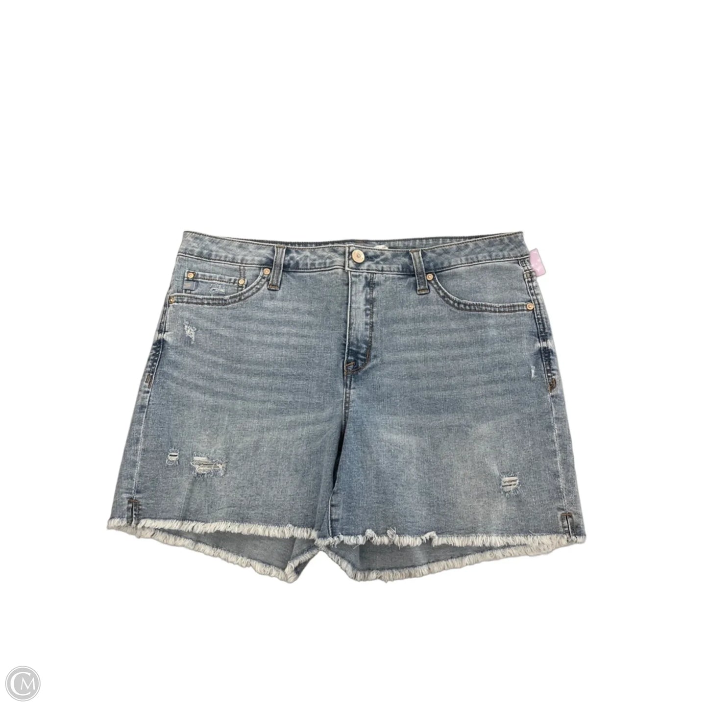 Shorts By Seven 7 In Blue Denim, Size: 12