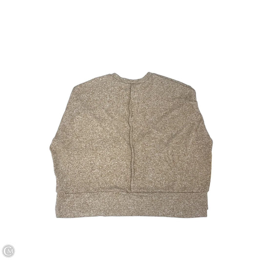 Top Long Sleeve By Zenana In Tan, Size: 2x
