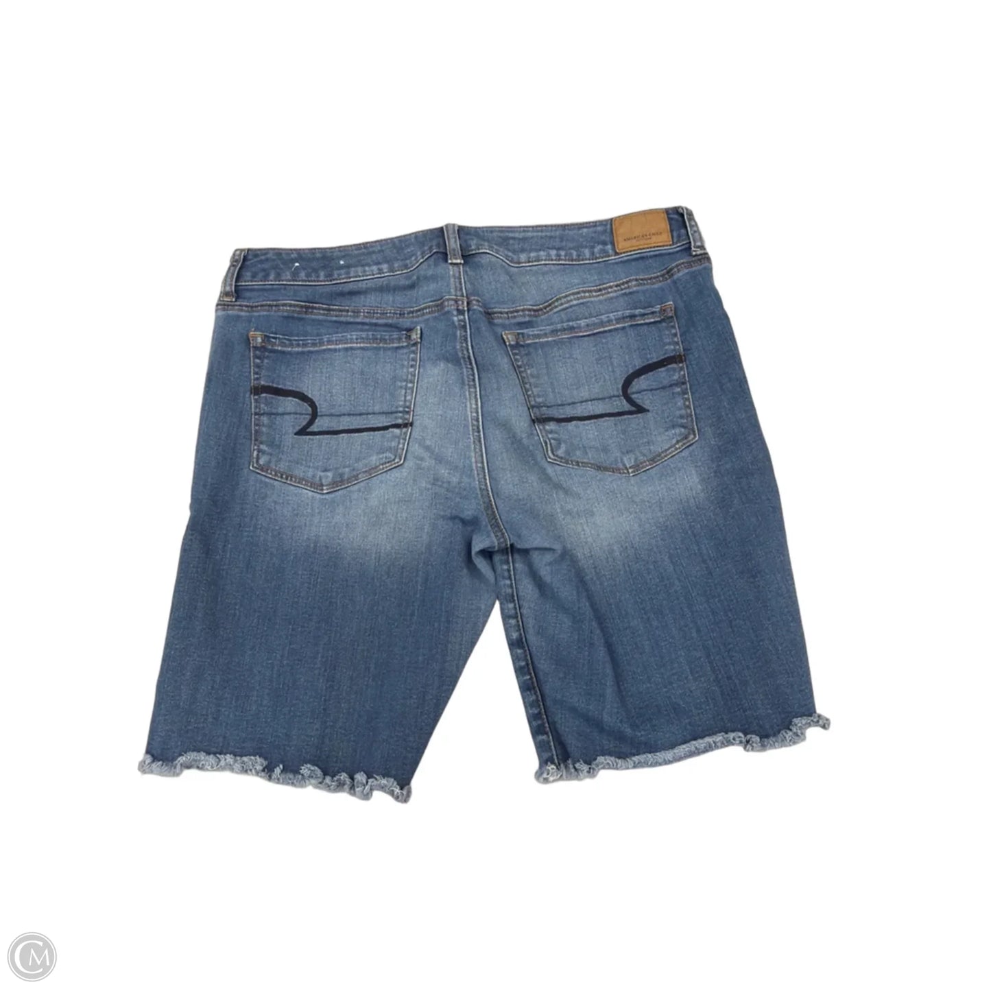 Shorts By American Eagle In Blue Denim, Size: 14