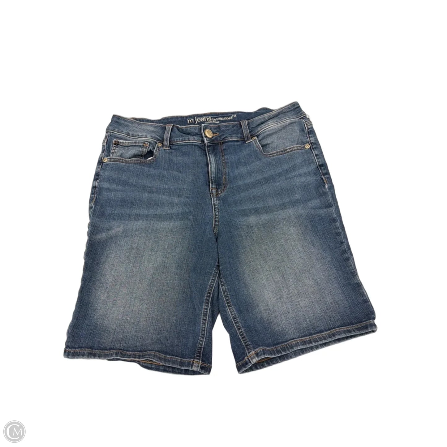 Shorts By Maurices In Blue Denim, Size: 14