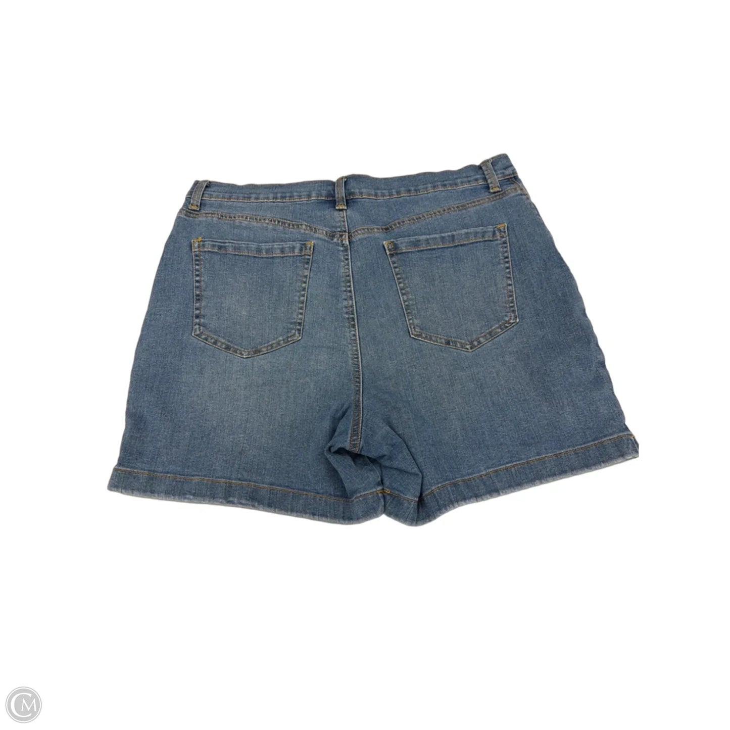 Shorts By Gloria Vanderbilt In Blue Denim, Size: 14