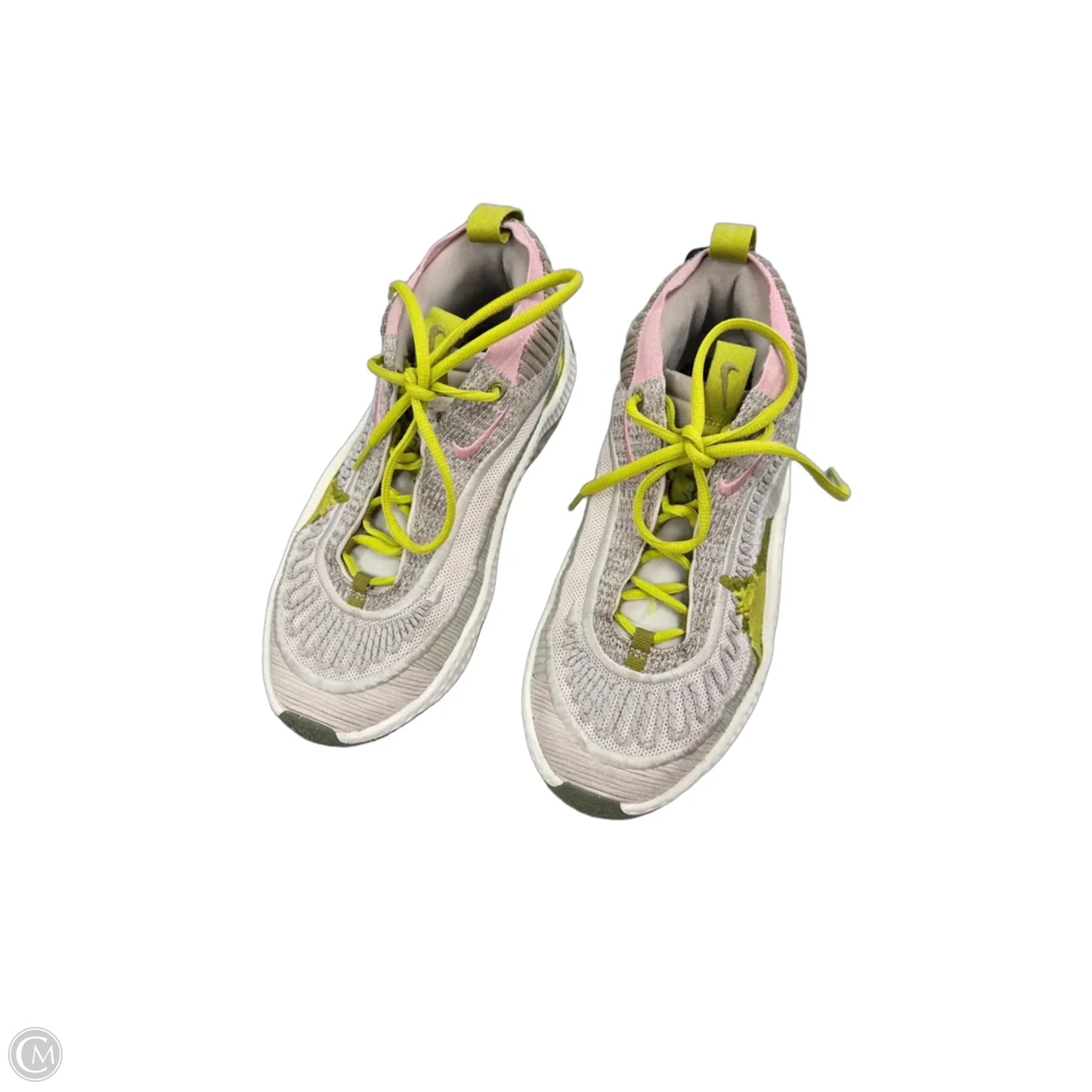 Shoes Athletic By Nike In Green & Pink, Size: 8.5
