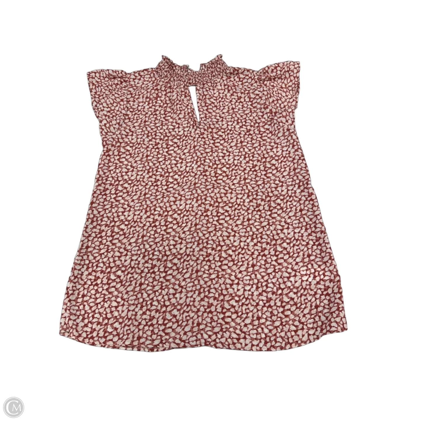 Top Short Sleeve By Maurices In Red, Size: Xs