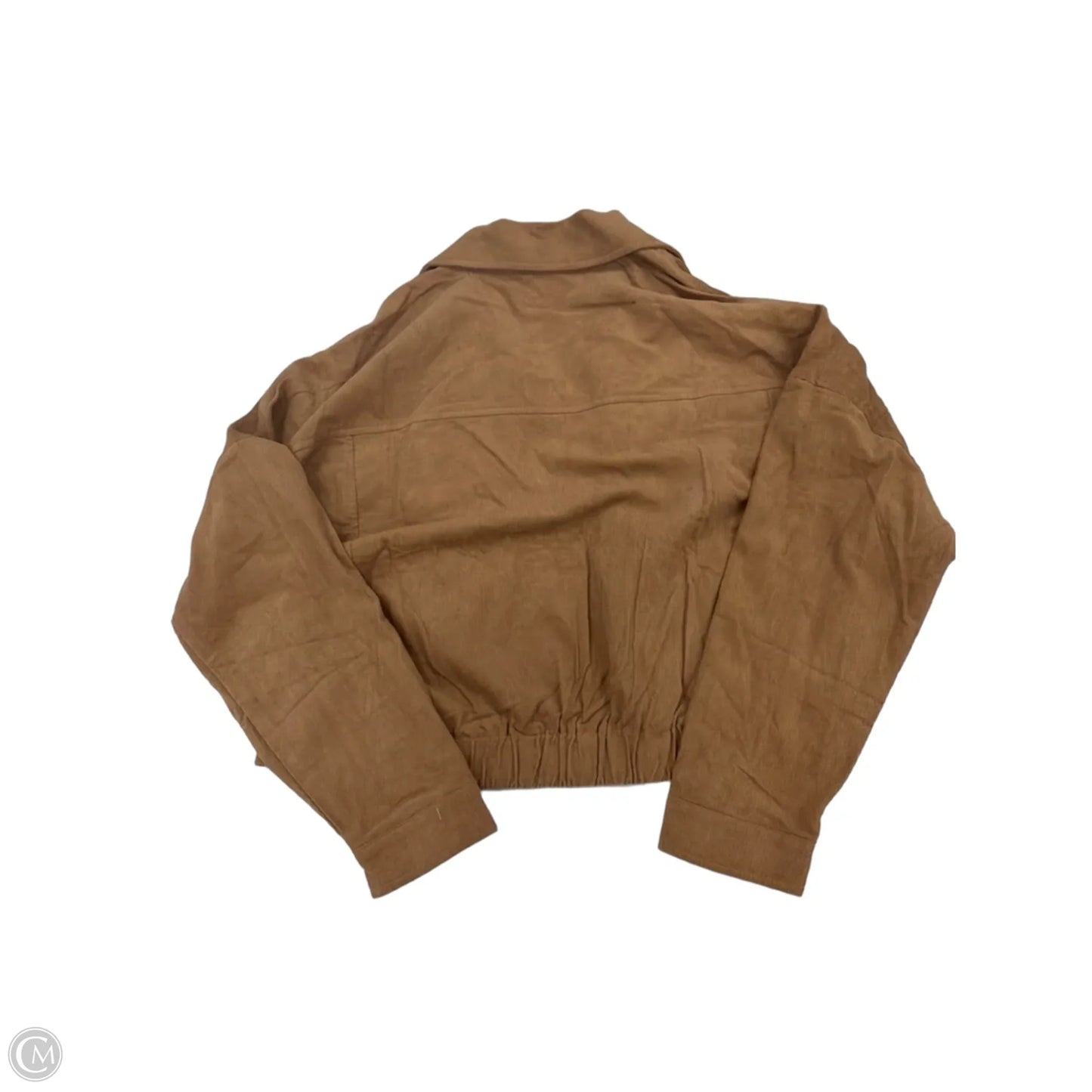 Top Long Sleeve By Hyfve In Brown, Size: S