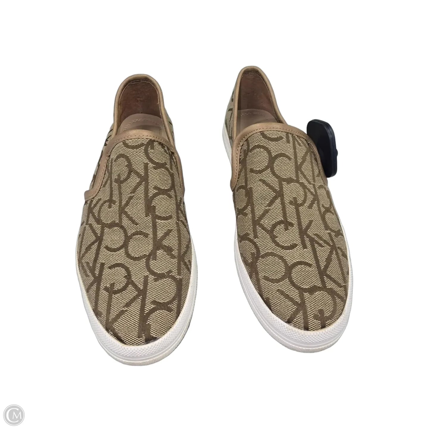 Shoes Flats By Calvin Klein In Tan, Size: 7