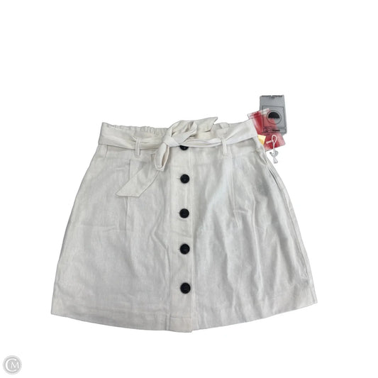 Skirt Mini & Short By Ci Sono In White, Size: M