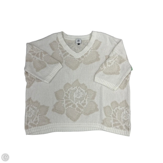Sweater By Cabi In Cream, Size: S
