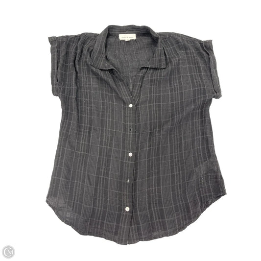 Top Short Sleeve By Cloth & Stone In Black, Size: Xs