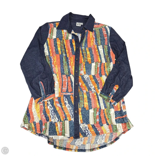 Top 3/4 Sleeve By Parsley & Sage In Multi-colored, Size: Xl