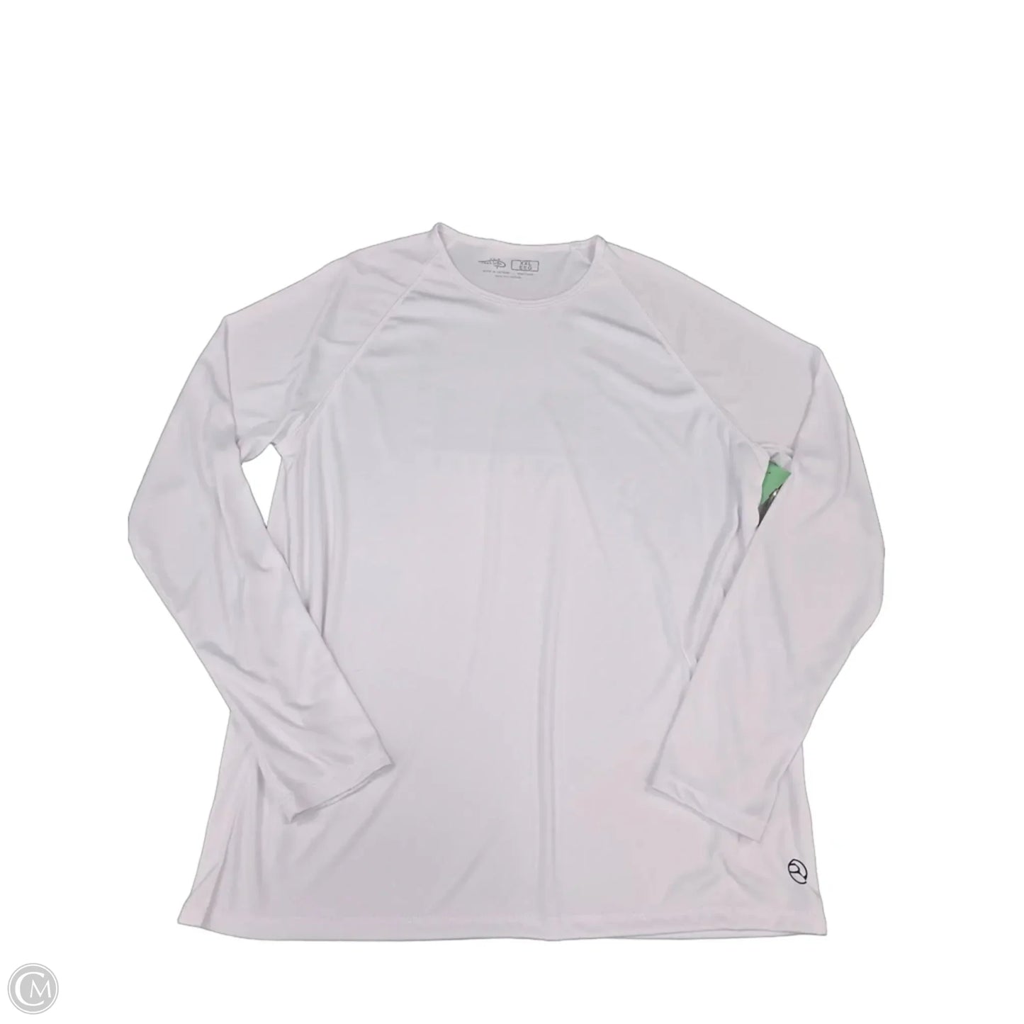 Top Long Sleeve By Cme In White, Size: Xxl