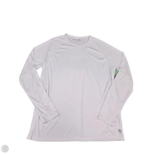 Top Long Sleeve By Cme In White, Size: Xxl