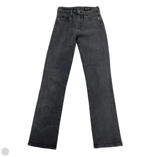 Jeans Skinny By Ag Jeans In Black, Size: 24