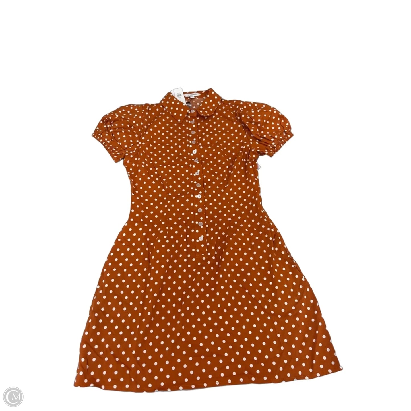 Dress Casual Short By Cma In Orange, Size: S