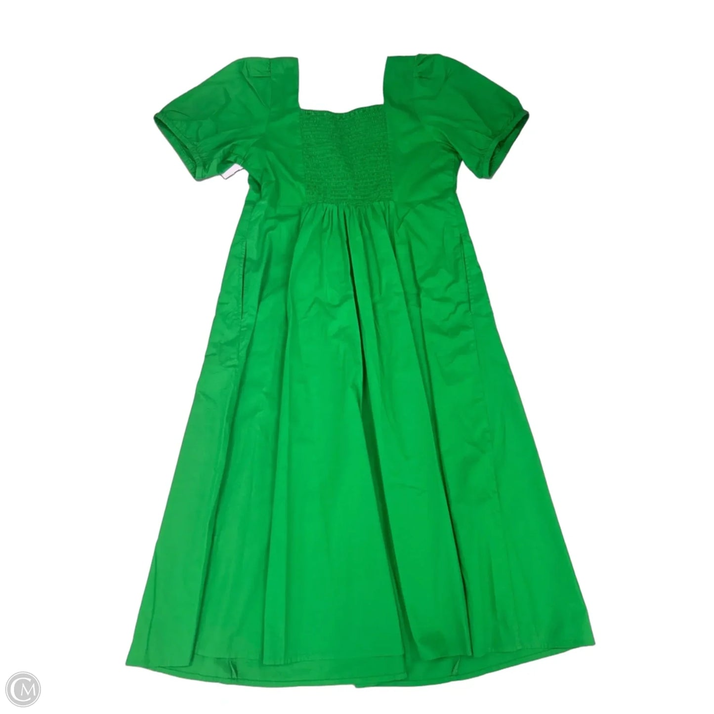 Dress Casual Midi By Old Navy In Green, Size: Lp