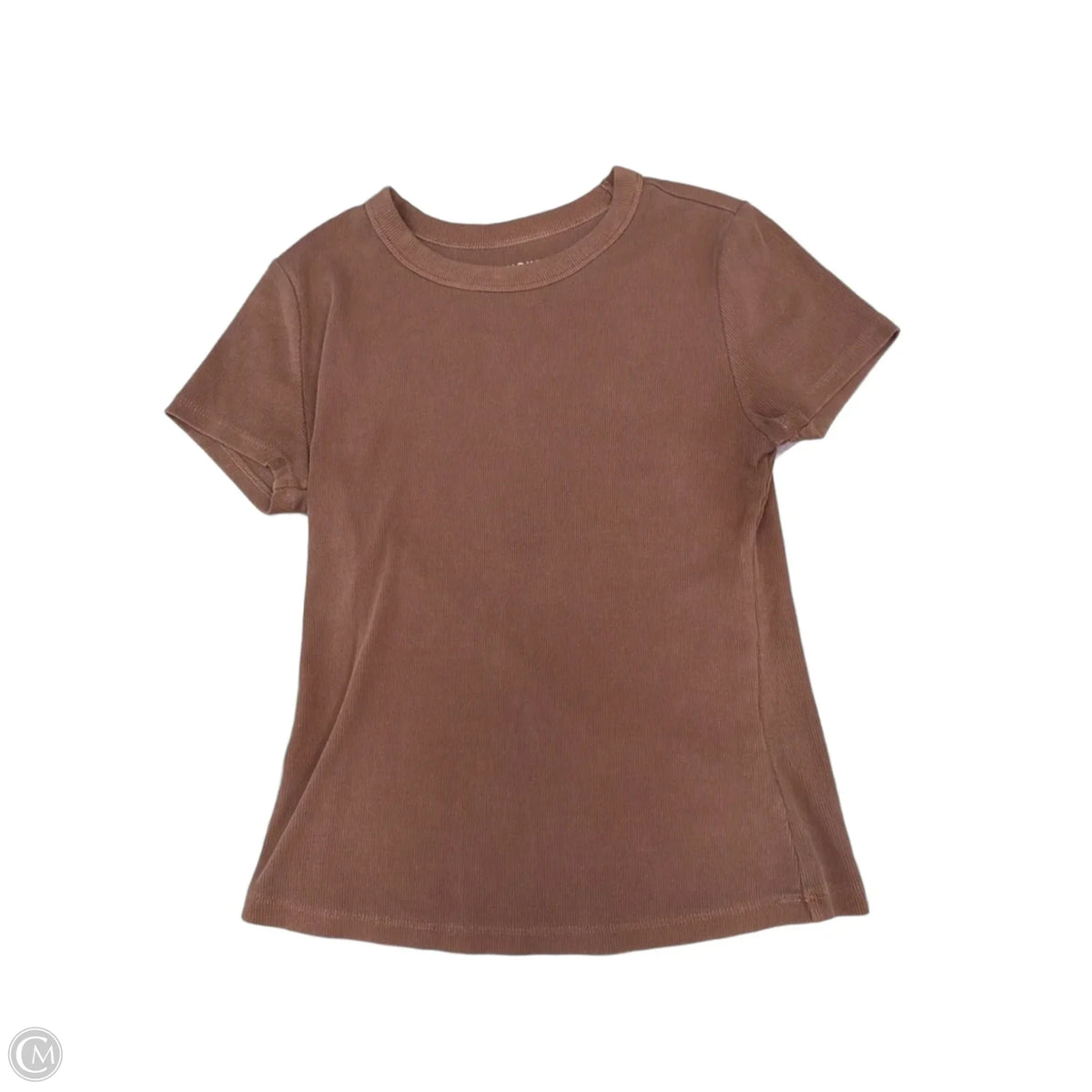 Top Short Sleeve By Old Navy In Brown, Size: S