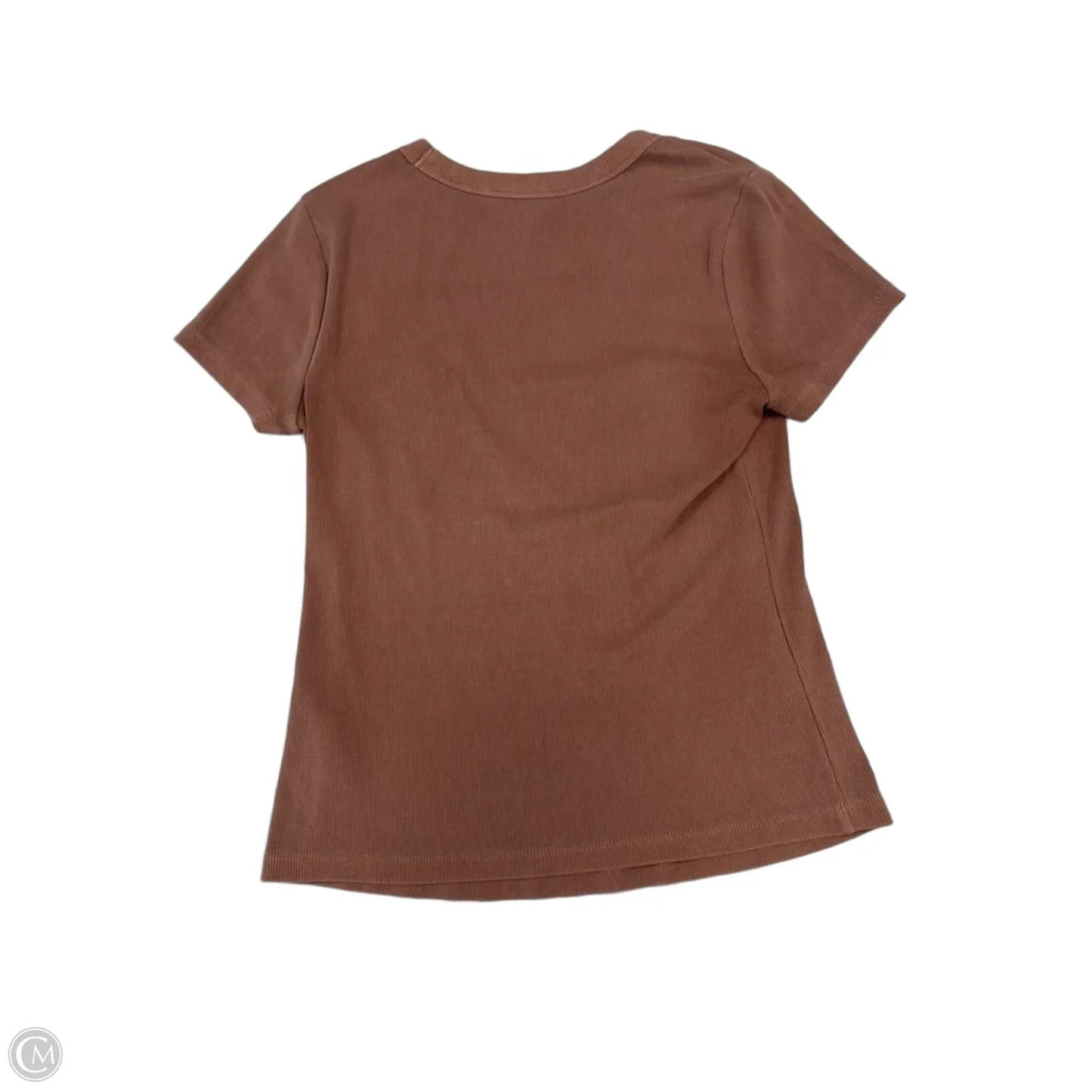 Top Short Sleeve By Old Navy In Brown, Size: S
