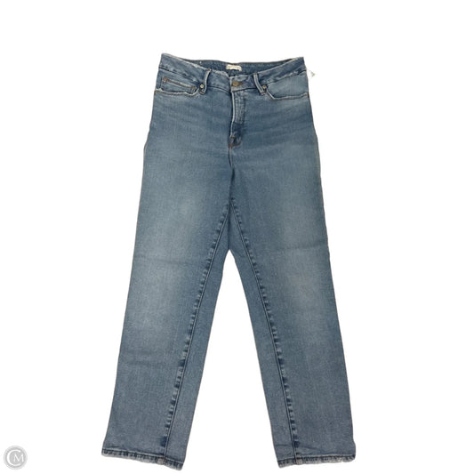 Jeans Straight By Good American In Blue, Size: 10