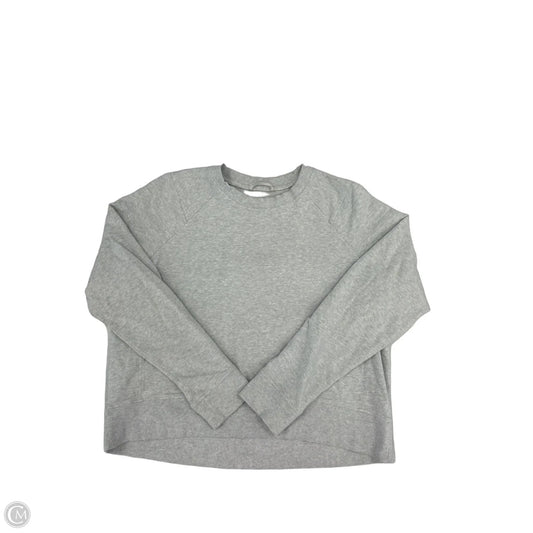 Sweatshirt Crewneck By Lululemon In Grey, Size: L