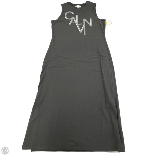 Dress Casual Maxi By Calvin Klein In Black, Size: S