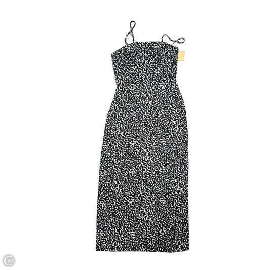 Dress Casual Midi By A New Day In Animal Print, Size: Xs