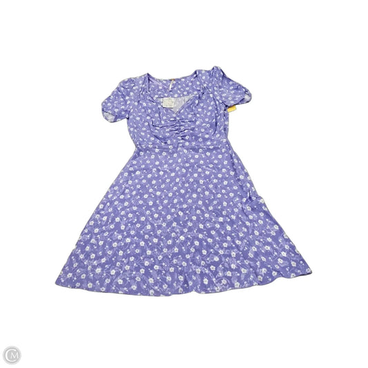 Dress Casual Short By Free People In Purple, Size: Xs
