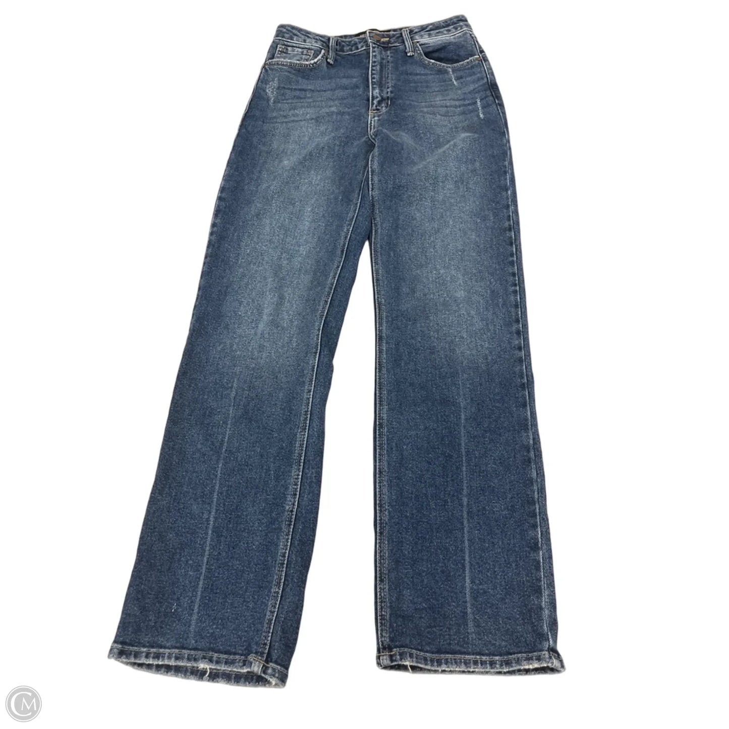 Jeans Straight By Just Black In Blue, Size: 6