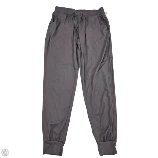 Athletic Pants By Cme In Grey, Size: L