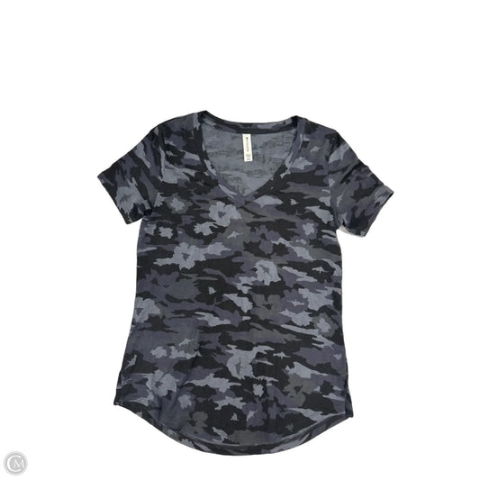 Top Short Sleeve By Athleta In Camouflage Print, Size: Xxs