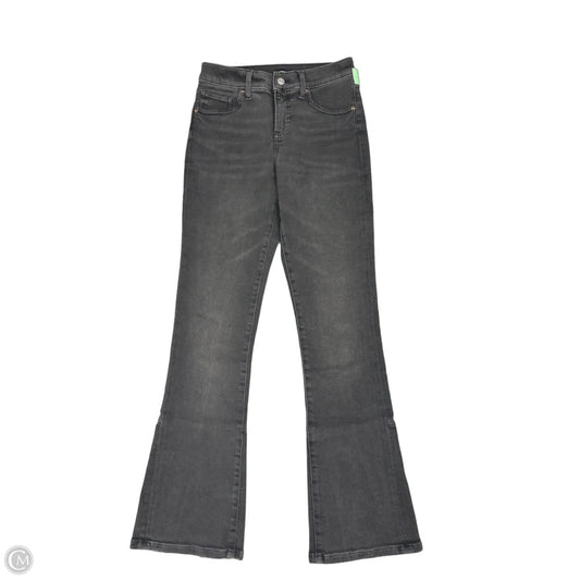 Jeans Flared By Express In Black Denim, Size: 2