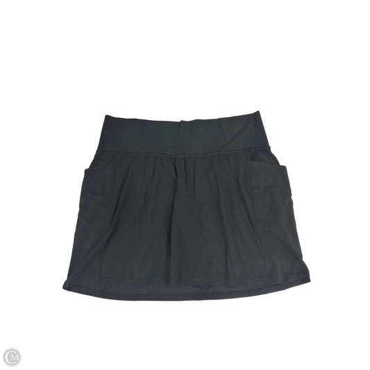 Athletic Skort By Athleta In Black, Size: 2x