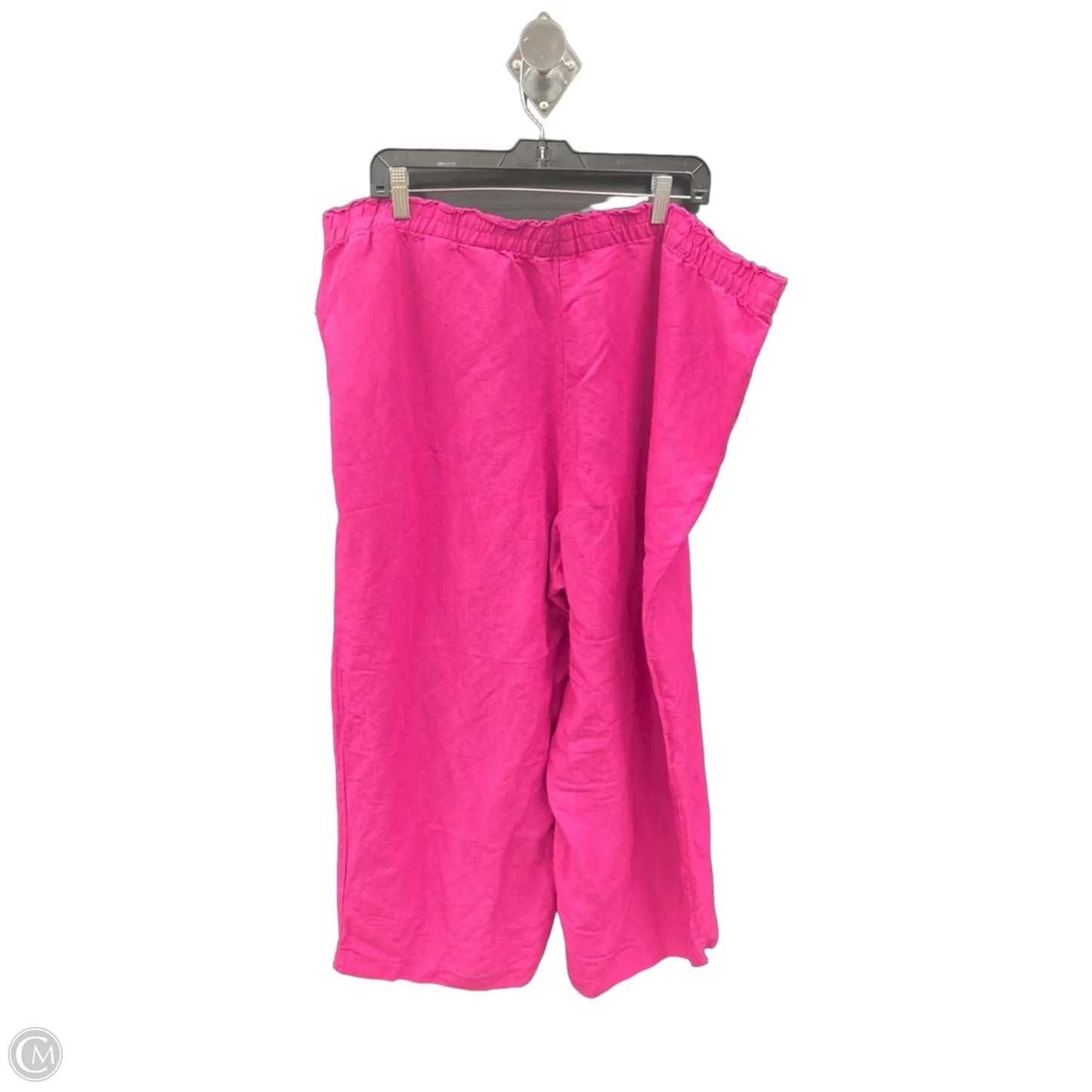Pants Cropped By H&m In Pink, Size: Xxl